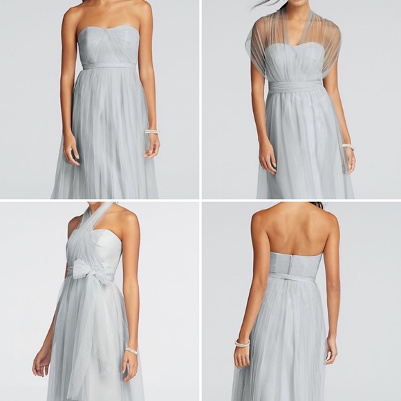 David’s Bridal Tulle Style-Your-Way 6 Tie Versa - Picture 6 of 8